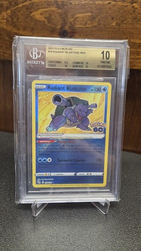 Radiant Blastoise graded BGS 10 for sale on eBay