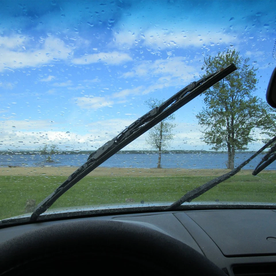 Black Front Windshield Wiper Blades 26"+26"For Mercedes-Benz S63 AMG 2008-2013 - Imagem 4 de 4