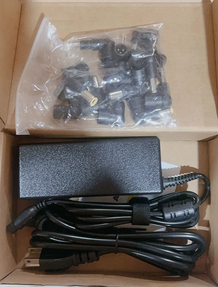 Universal Laptop Charger 90W AC Adapter for HP Dell Gateway Toshiba Lenovo Acer - Image 2 of 4