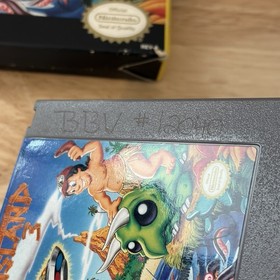 Adventure Island 3 In Box Nintendo NES Manual Missing Front Cover See Photos