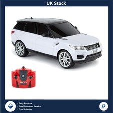 Elite RC Sport Car 2.4GHz with Lights 1:18 Scale White 24cm Toy