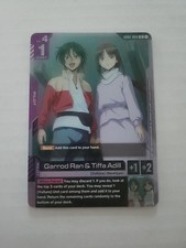 Garrod Ran & Tiffa Adill [R+ Holo] #GD02-094 Prices | Gundam Dual