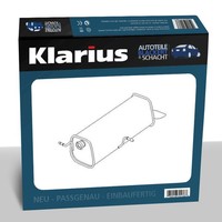 Klarius Auspuff Esd, Endtopf für Citroen / Peugeot C4 + Coupe + 308