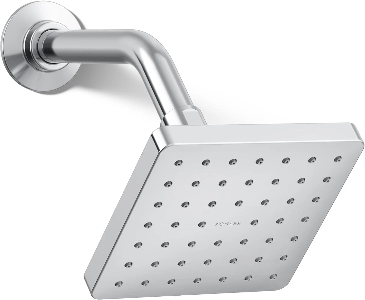 Kohler Parallel SF Shower Head 2.5 GPM Katalyst Air-Induction Chrome Bathroom