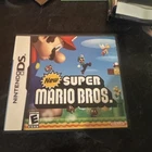 New Super Mario Bros - Nintendo DS Case Game and Manual