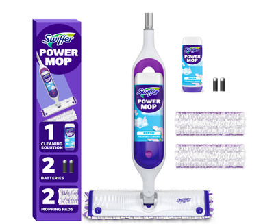 Swiffer Power Mop, Floor Cleaner, Tile, Vinyl, Laminate, Wood, Floor Cleaner, Cl
