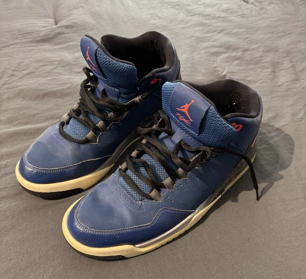 Nike Air Jordan Flight Origin 4 Men US 13 Black Red Basketball Shoes CZ4166-006 Jordan Flight Origin Red for Sale | Authenticity Guaranteed  main image 3