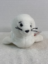 RARE 1996 Ty Beanie Baby  Seamore the Seal  Retired/1993 Error Tag PVC Pellets