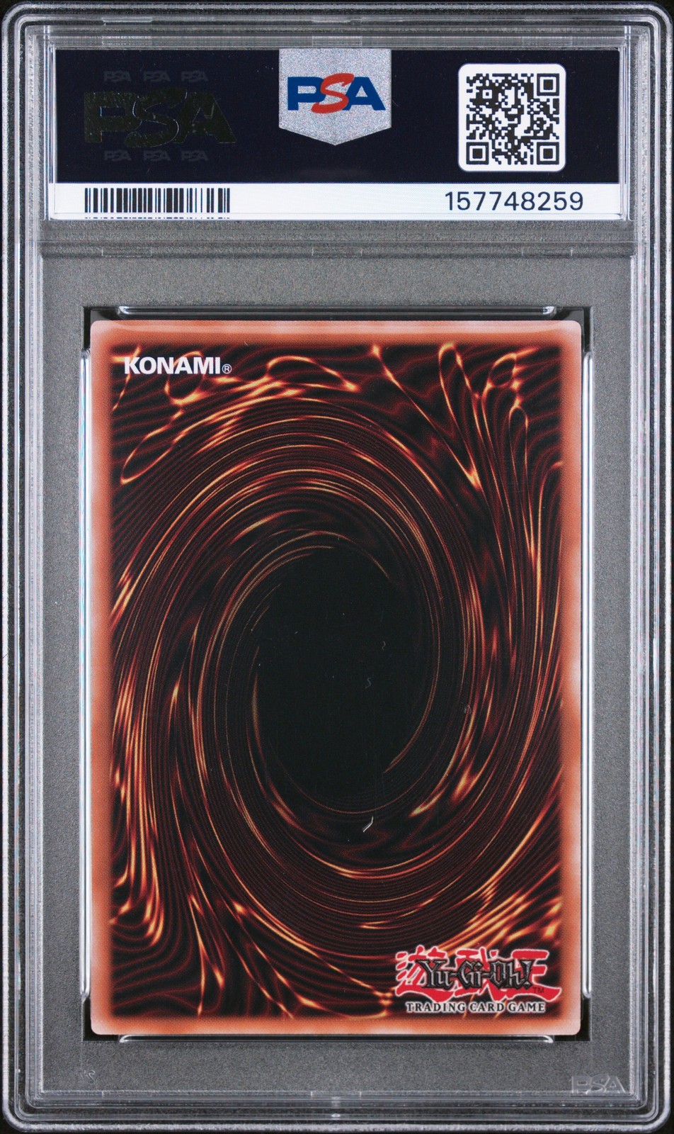 2025 YU-GI-OH! NIKE COLLABORATION PROMO #EN002 RED-EYES BLACK DRAGON PSA 10 view 2
