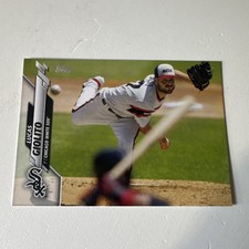 2020 TOPPS LUCAS GIOLITO ADVANCED STATS 284/300 WHITE SOX ~ #175
