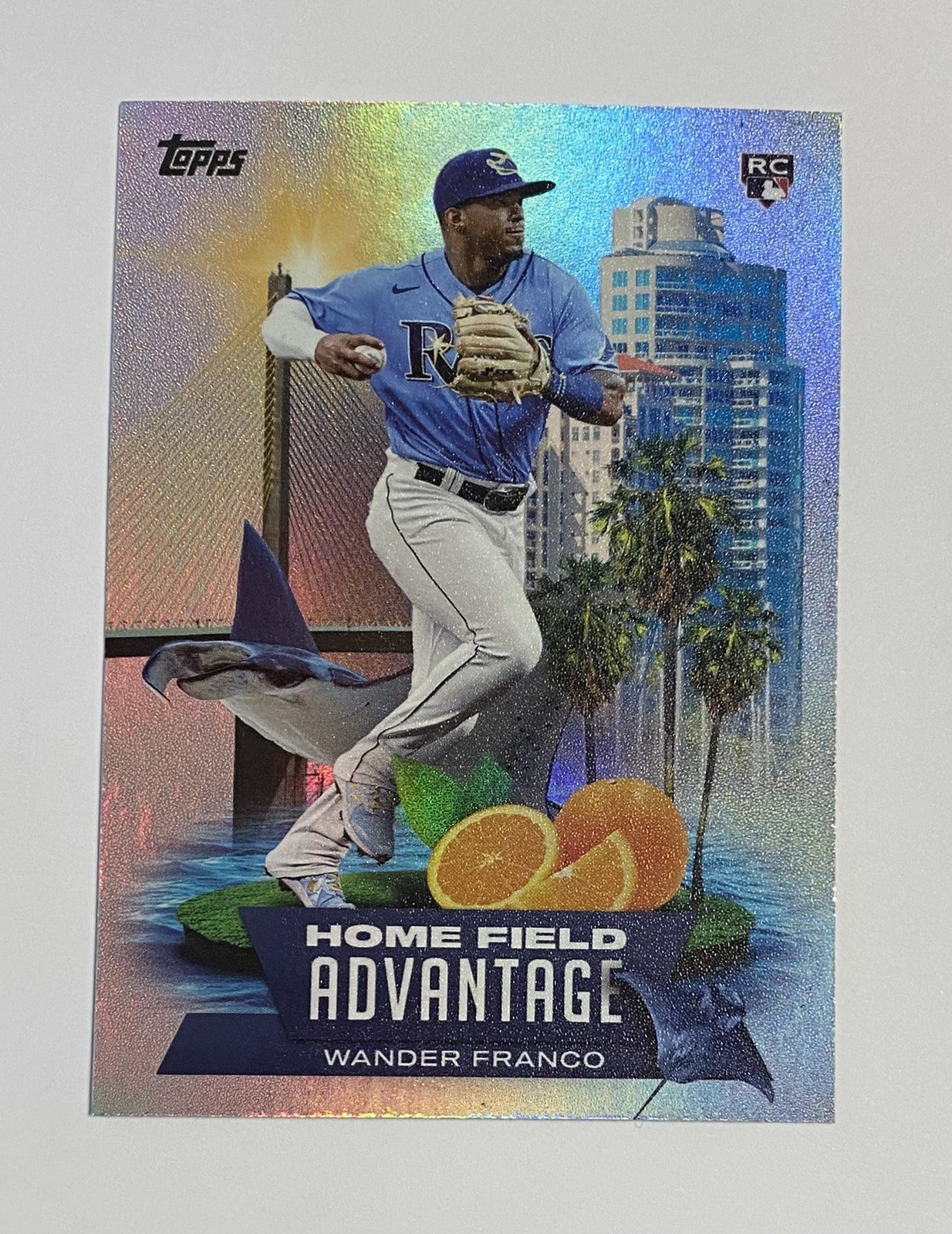 2022 Topps Wander Franco Home Field Advantage Case Hit RC #HA-14 Rays