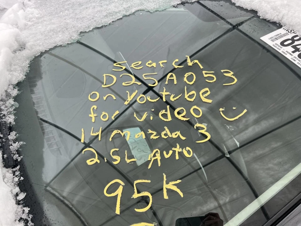 Pantalla Info-GPS-TV Pantalla de visualización por encima del clúster se adapta a 14-16 MAZDA 3 189939 Foto 3 de 4