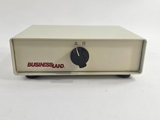 BusinessLand Manual DB-25 A/B Data Switch Box - Parallel Port Selector - Tested