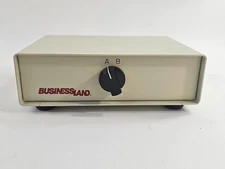 BusinessLand Manual DB-25 A/B Data Switch Box - Parallel Port Selector  - Tested