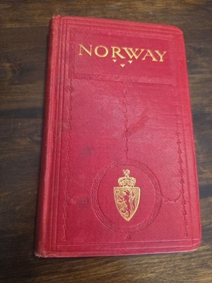 Wardrobe Lock Handbook To Norway 1930s Fold Out Maps Intact Tourist Handbook