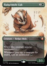 Badgermole Cub [Borderless] #326 Prices | Magic Avatar: The Last
