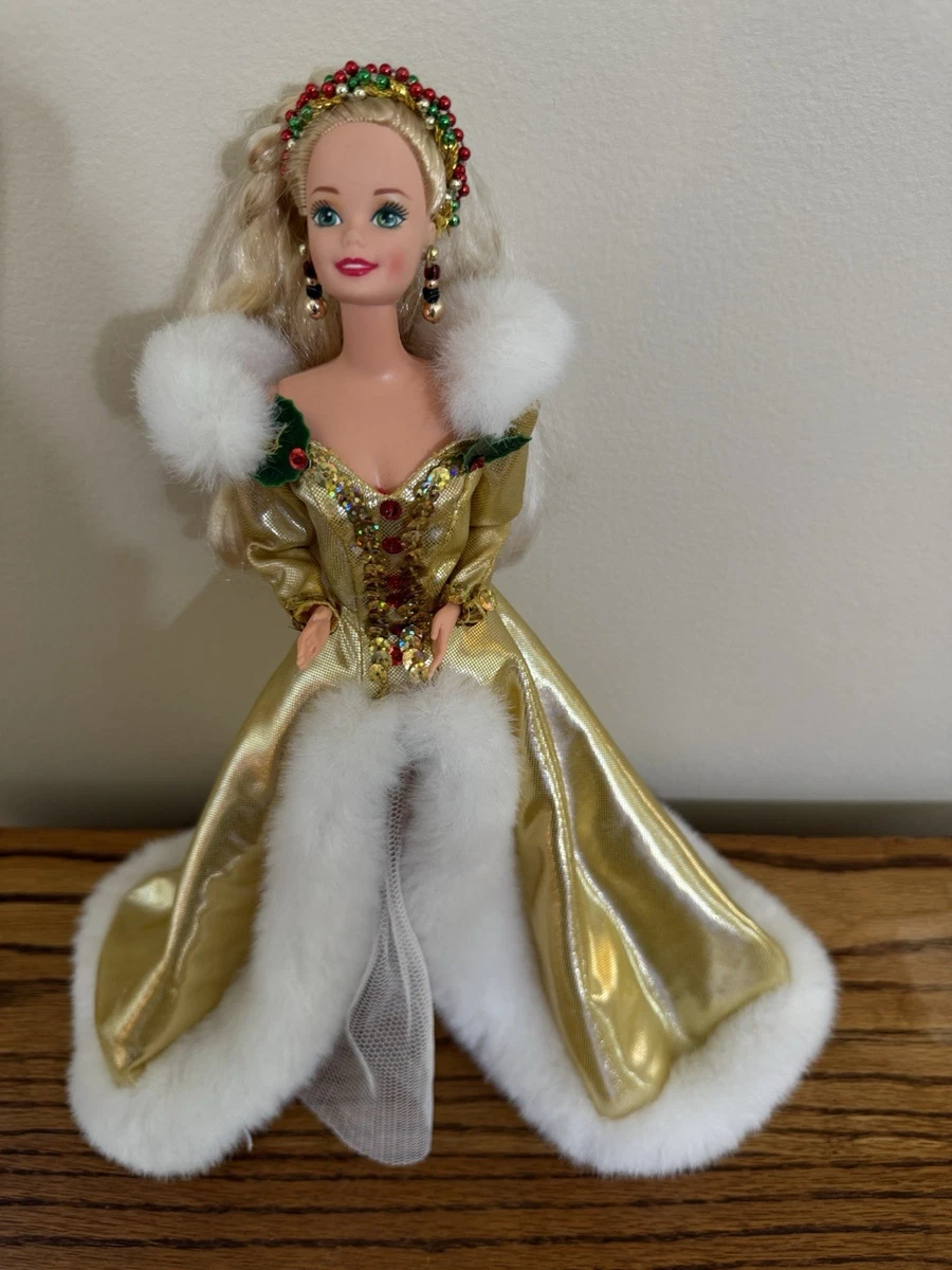 Holiday Barbie 1994 Year Manufactured Barbie Dolls & Doll Playsets