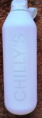 NEU UND VERPACKT Chilly's Series 2 Lichen Green 1L Flip Trinkflasche 