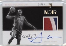 2019-20 Panini Noir Rookie Black and White 24/99 Sekou Doumbouya Patch Auto s3g