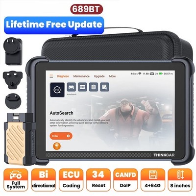 Obd2 Diagnostic Tool CAN DOIP Diagnose 34 Reset ECU Coding Bi-directional Tool