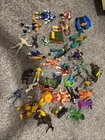 VINTAGE 90s LOT OF Power Rangers TMNT Figures Toys