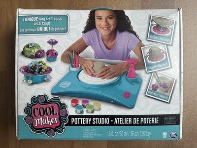 Spin Master Cool Maker Pottery Töpfer Studio mit 3x Ton, Töpferset, wie NEU OVP