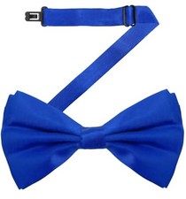 Bow Ties for Men Pre-Tied Adjustable - Classic Men's Bow Tie - Royal Blue