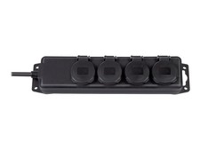 Brennenstuhl BN-1159960 4 Outlet s AC 230V Black 2m 340mm 105mm Power Strip 4