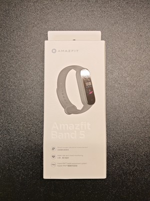 Amazfit Smartwatch Band 5 Aktivitätstracker Schwarz NEU Fitness Android IOS