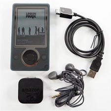 Microsoft Zune Model 1089 30GB Black WORKS 199 SONGS 