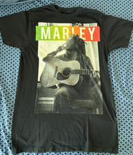 Vintage 90 s Zion Medium Bob Marley T Shirt Black Graphic Tee
