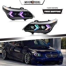 RGB Frontscheinwerfer für 05-2012 BMW 5er E60 E61 Frontscheinwerfer Scheinwerfer