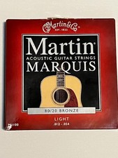 Martin Co. Marquis Acoustic Guitar Strings 80/20 Bronze Light .012-.054