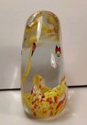 Vintage Art Glass, Two Opposing Fish Aquarium, Paperweight, App. 4"x3", EUC — photo 6