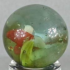 Vintage Imported Hybrid Cat's Eye Marble .60 Inches Near-Mint Condition