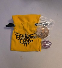 Baldur's Gate 3 BG3 Treasure Pack Minsc Boo Coin D20 Pouch Dungeons & Dragons