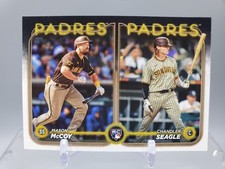 2024 Topps Update Baseball #US227 Mason McCoy & Chandler Seagle Rookie Card. rookie card picture