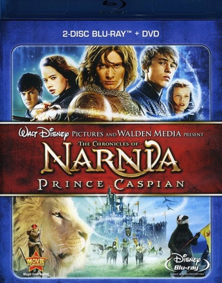 The Chronicles of Narnia Trilogy 1 2 3 (3 Blu Ray SET, WS) w/ Narnia Art Card - Image 4 of 4