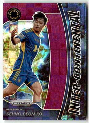 2025 Panini Prizm Club WC No. 30 Seung-Beom Ko Inter-Continental Purple 49/49