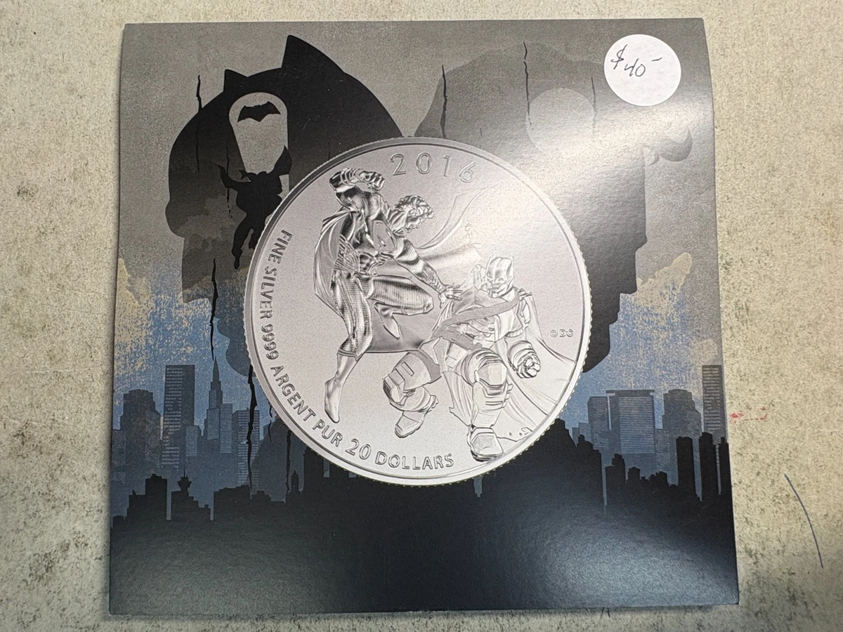 Batman Silver Coin In Canadian Commemorative Coins for sale | eBay