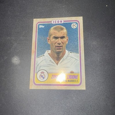 2022-23 Topps Curated Jamal Musiala Platinum - Icon Zinedine Zidane
