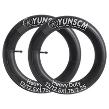2-Pcs 12"/12.5" Heavy Duty Bike Tubes 12/12.5x1.75/2.25 12 1/2 X 2 1/4 AV