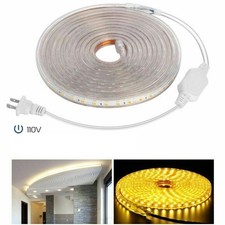 110v Led Strip Light 5050 Smd Waterproof Ip67 Home Outdoor Lighting Ropeus Plug 110v Led Strip Light 5050 Smd Waterproof Ip67 Home Outdoor Lighting Ropeus Plug