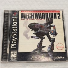MechWarrior 2 31st Century Combat ps1 Activision 1997 NTSC-U/C Manual
