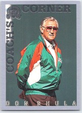 2000 Fleer Greats of the Game #100 Don Shula Miami Dolphins