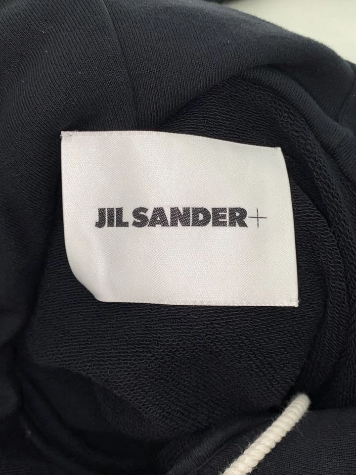JIL SANDER Sudadera con Capucha Negra L Usada Foto 3 de 4