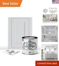 Durable ALL-IN-ONE Paint by Heirloom Traditions - Matte Heathered Gray, 32 Oz