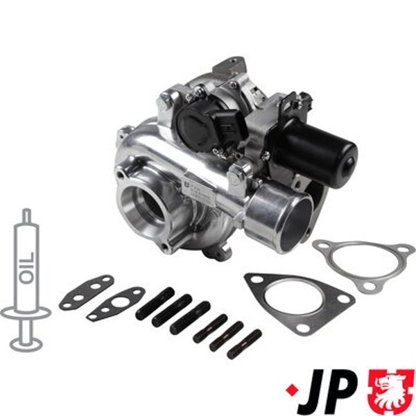 Lader Aufladung JP JP Group 4817400100 FüR Hilux Toyota 7 Pick Up 4WD KUN26-image