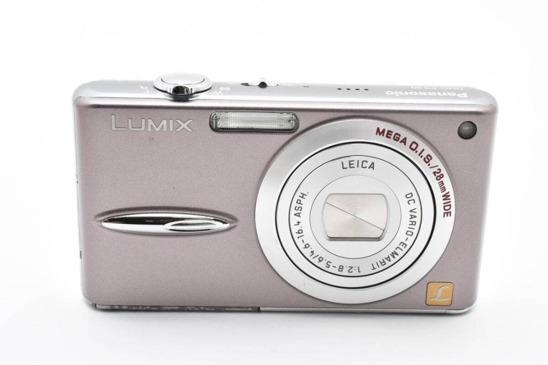 Panasonic LUMIX DMC-FX30 Pink Compact Digital Camera Excellent