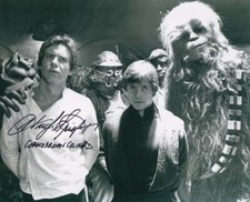HUGH SPIGHT signed Autogramm 20x25cm STAR WARS in Person autograph COA